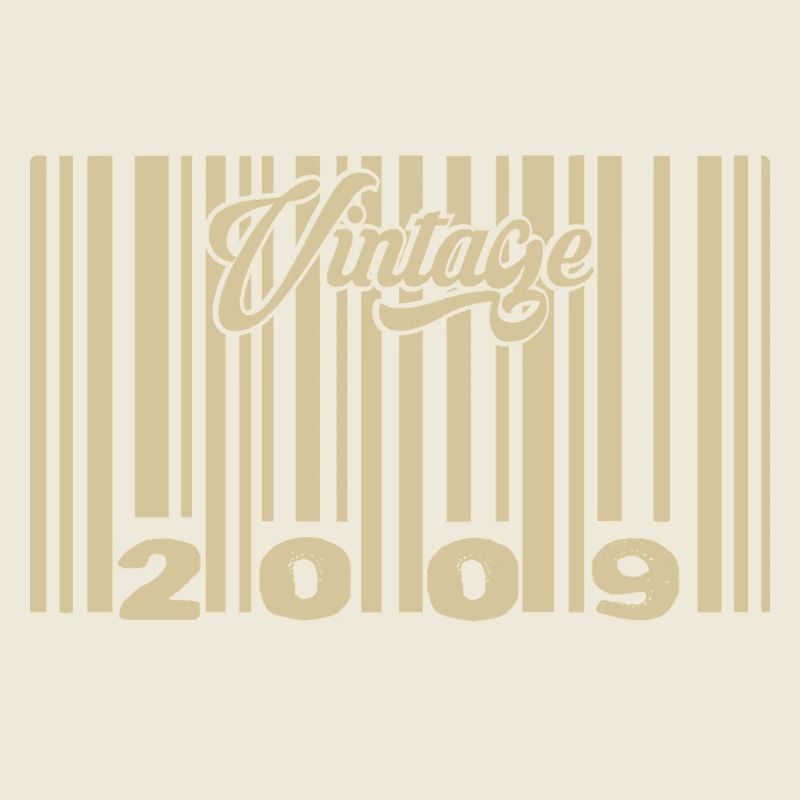 vintage 2009 Barcode 2009: Year 2025.