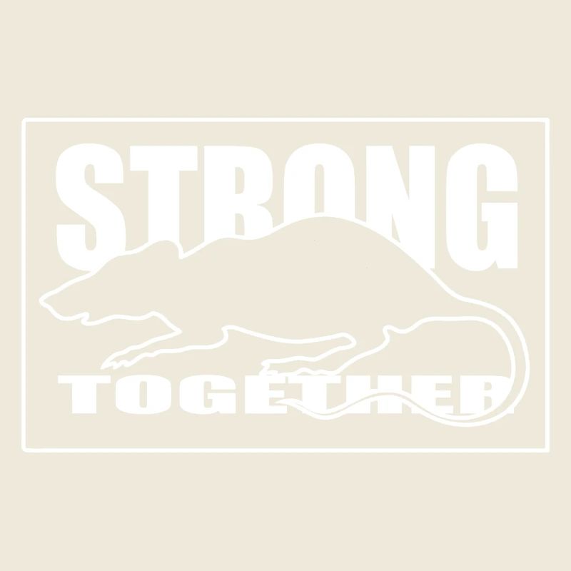 Unity Rongeur Silhouette Graphic Tee blanc