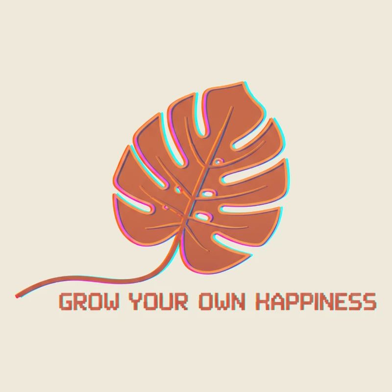 Monstera Glow Happiness Leaf