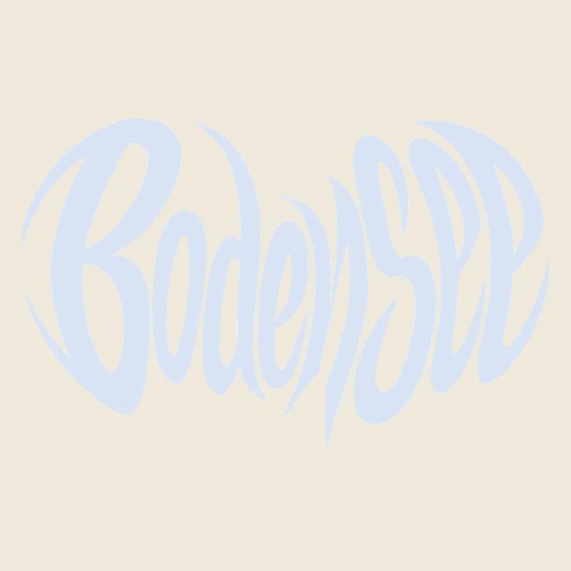 Bodensee Schriftzug