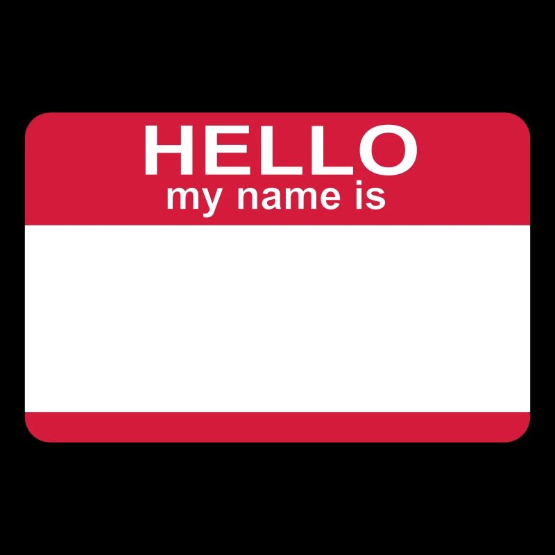 hello my name is
