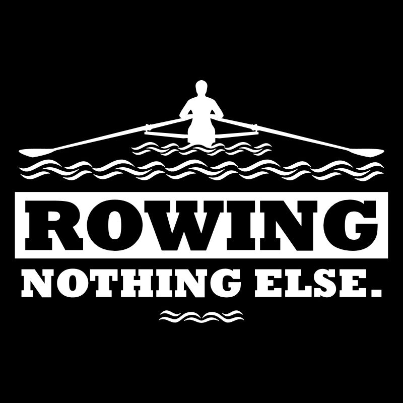 rowing nothing else Rudern Skull Boot Skiff