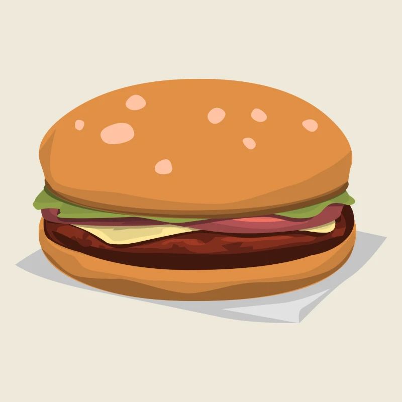 Leckerer Hamburger