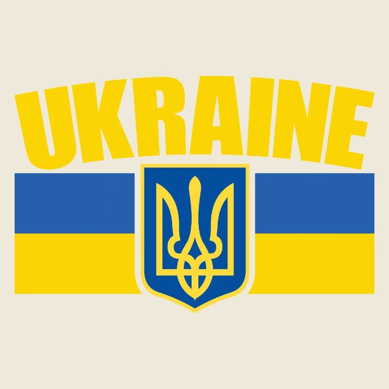 Ukraine Flagge Symbol - Flagge der Ukraine