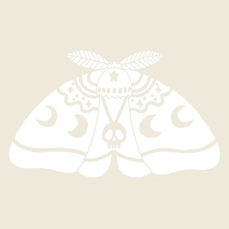 White moth