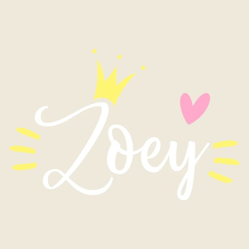 Zoey Name Crown