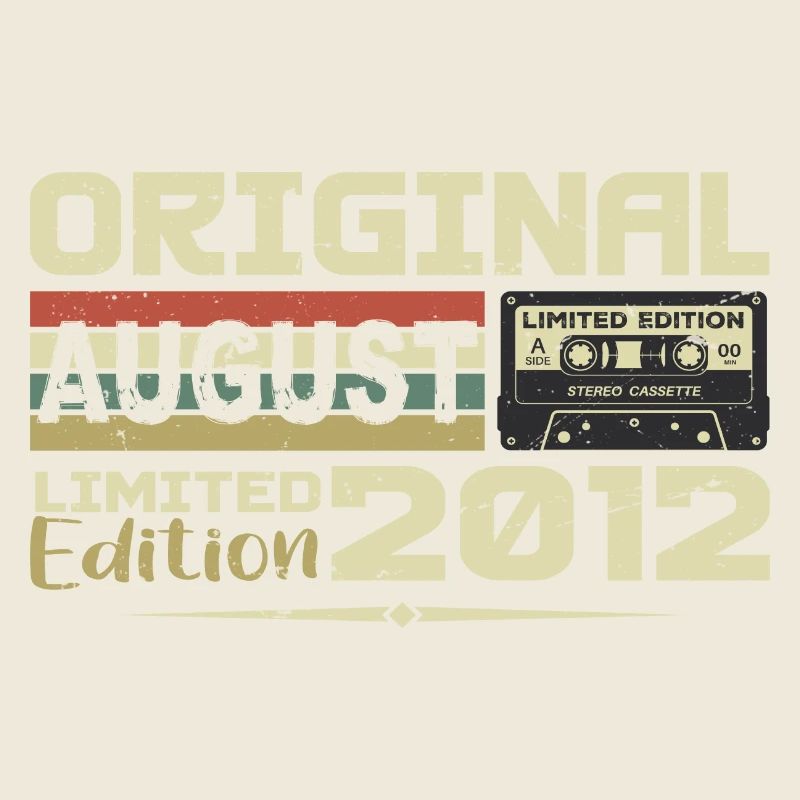 August 2012 - Born in August 2012 Built in August 2012