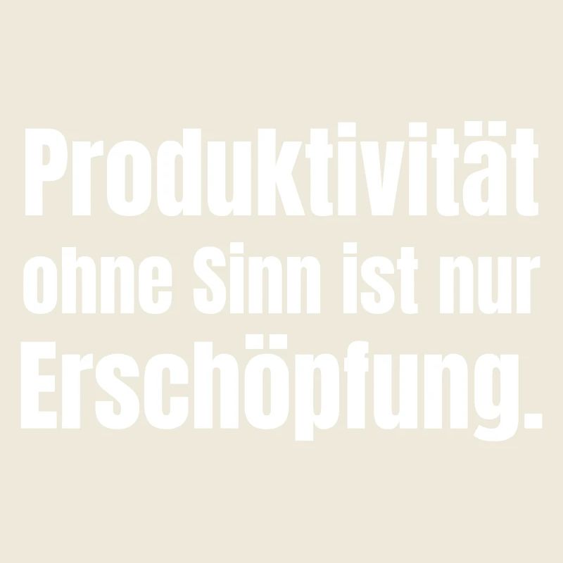 Productivity with Purpose Typography Statement