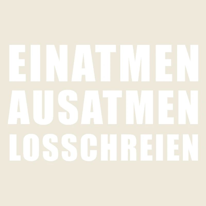 Inspire, expire, crie