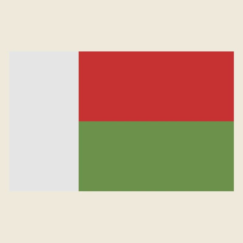 Madagaskar-Flagge