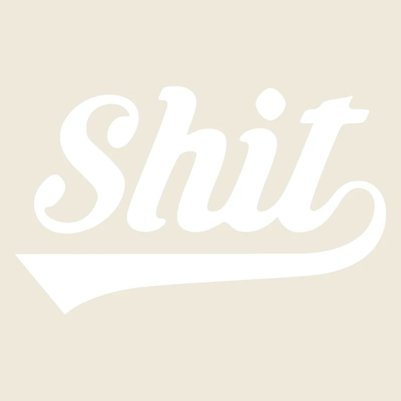 Merde Rétro Script