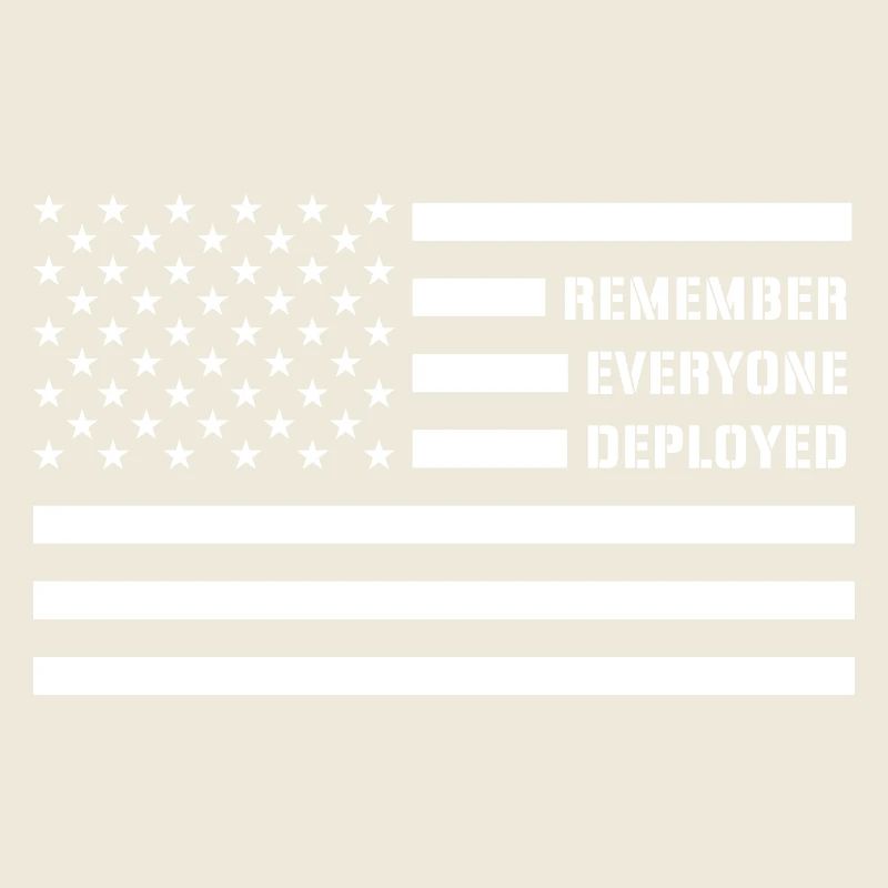 Remember Everyone Deployed RED Friday Troops