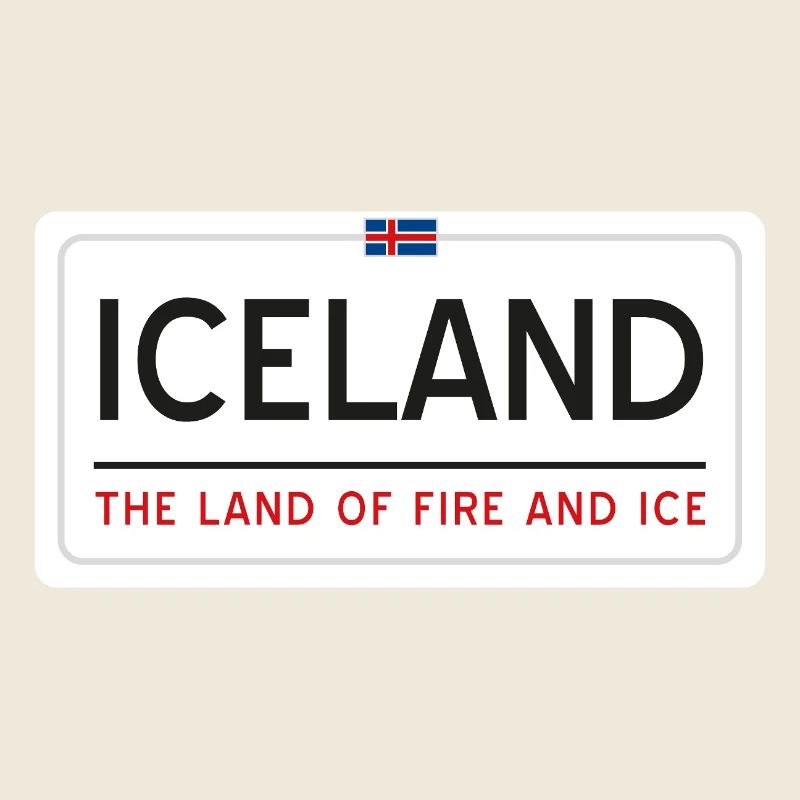 Panneau islandais