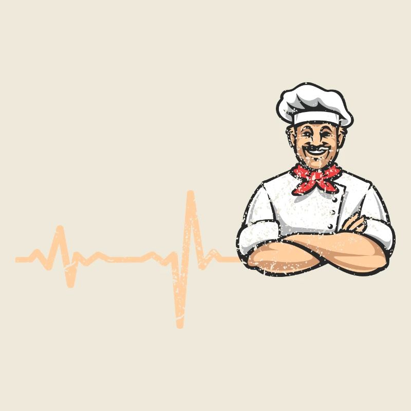 Heartbeat chef pizza maker - gift