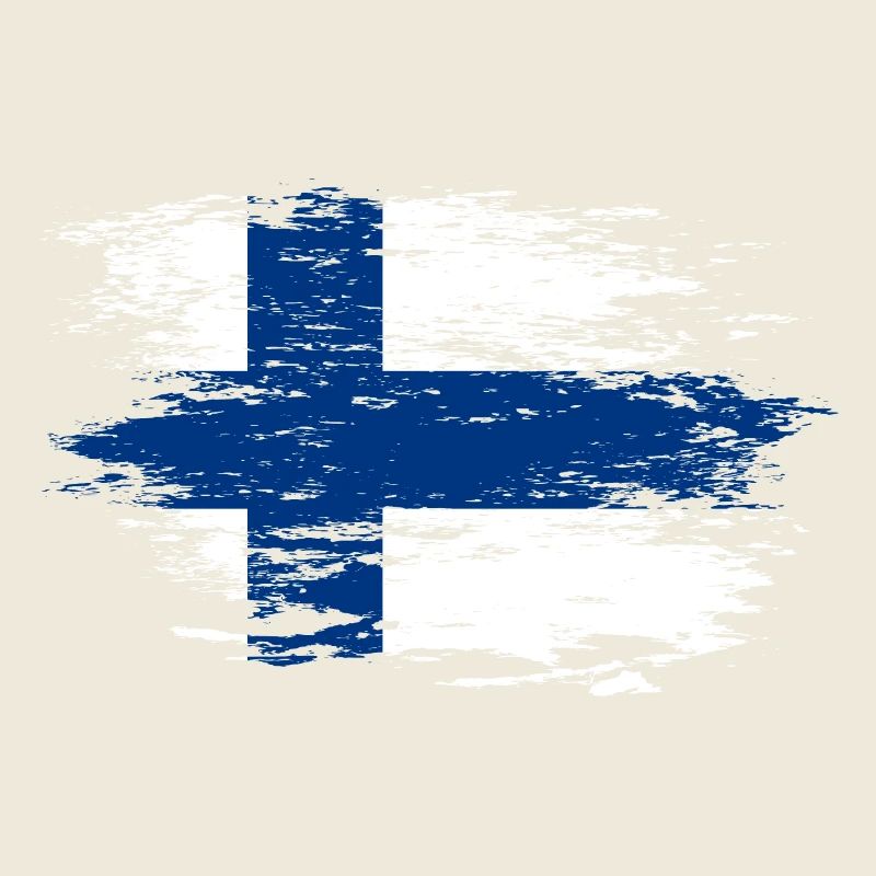 Drapeau finlandais utilisé