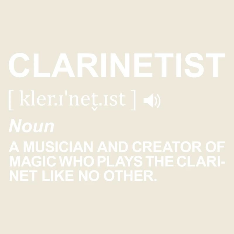 Définition du joueur de clarinette