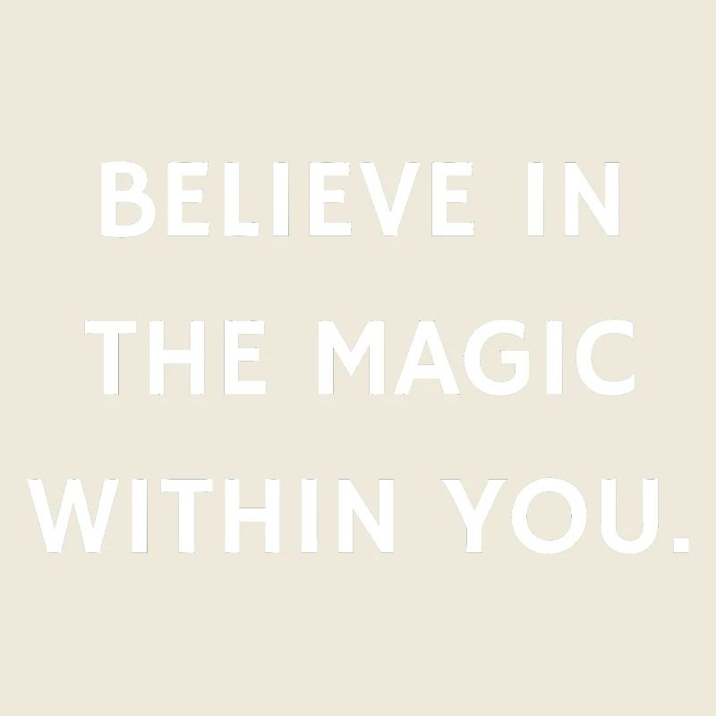 Empowering Inner Magic Typography Design