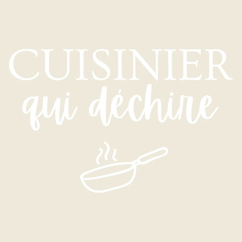 cuisinier qui déchire