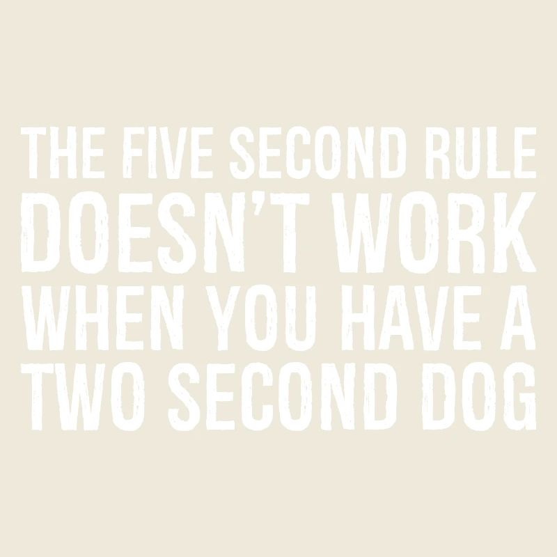the five second rule doesn't work when you have