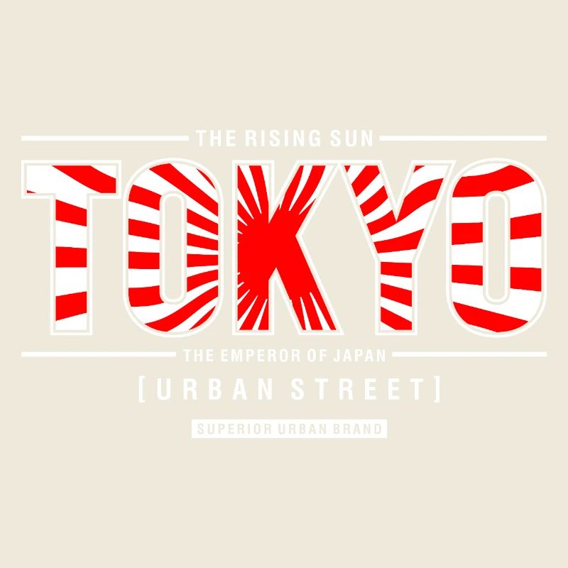 Tokyo Sunrise Urbane Straße