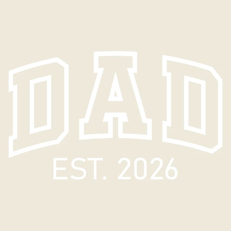 Dad Est 2026 Neuer Papa Vater wird 2026 Vatertag