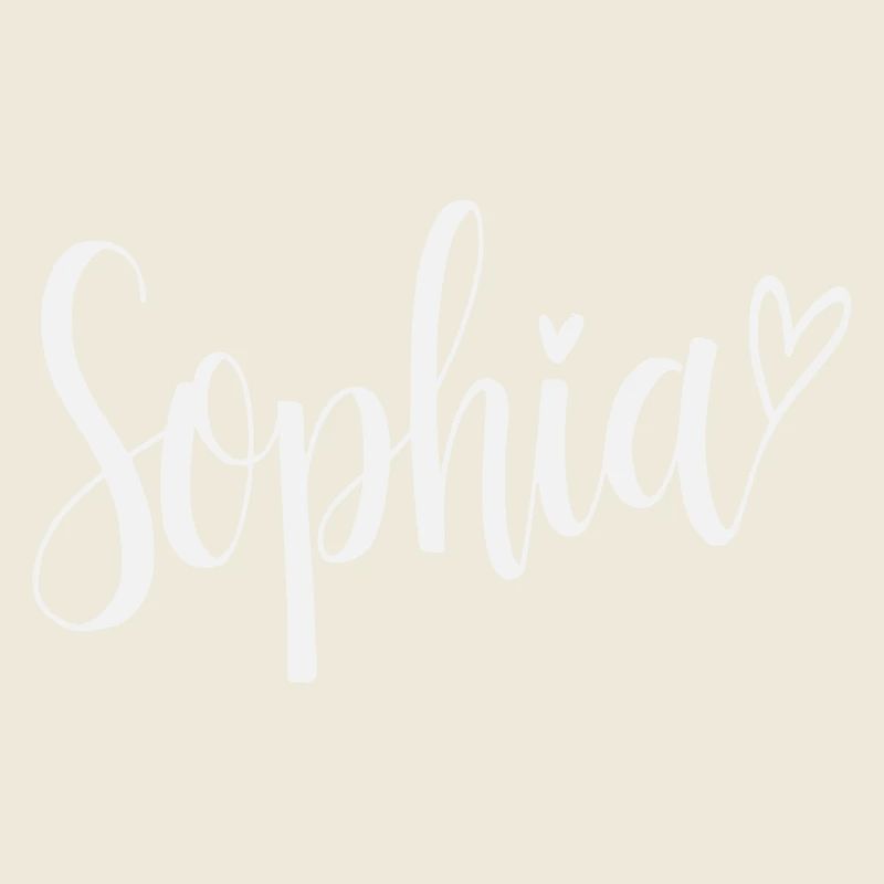 Sophia Nom Font Heart