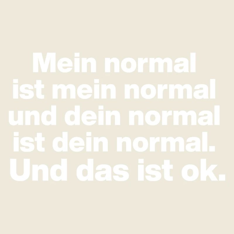 MON NORMAL EST MON NORMAL, LE TIEN VA BIEN ✌️