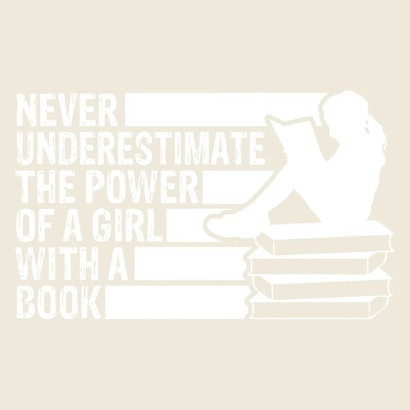 Girl Power mit einem Buch
