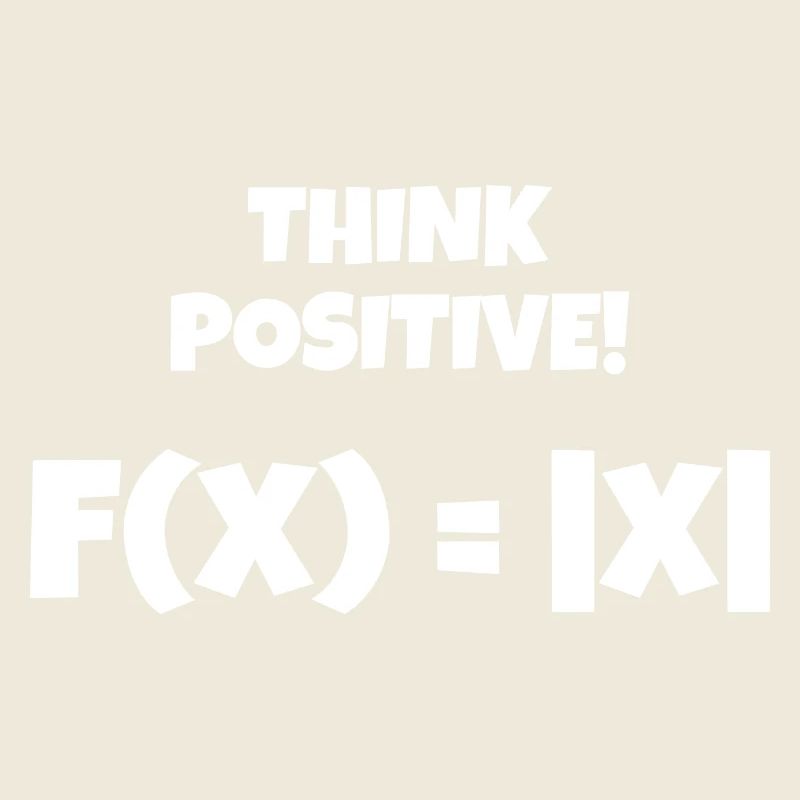Denk positiv! Think positive!