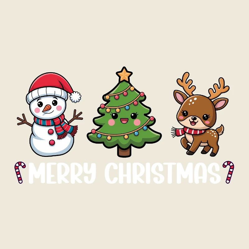Süßer Weihnachtsdreier