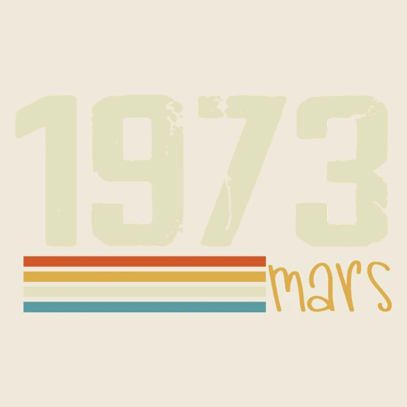 Vintage März 1973