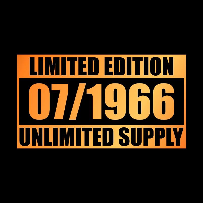 60th Anniversary Limited Edition - ꝏ Supply 07/1966