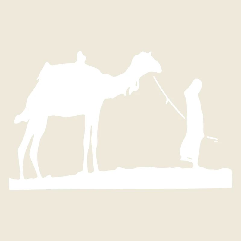 Sahara desert camel