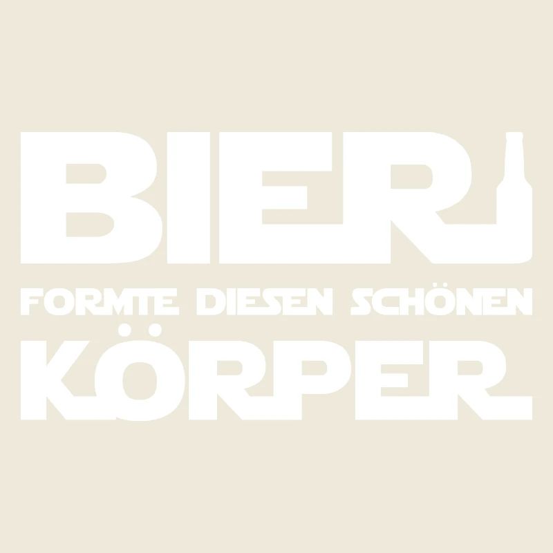 Bier formte diesen schönen Körper