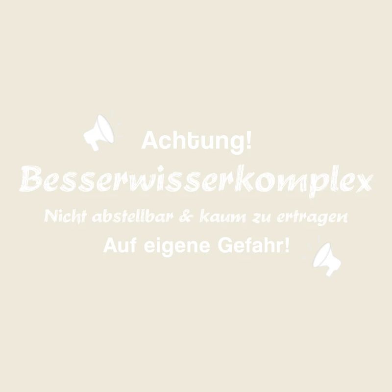 Besserwisser Klugscheißer Geschenkidee Schlaumeier