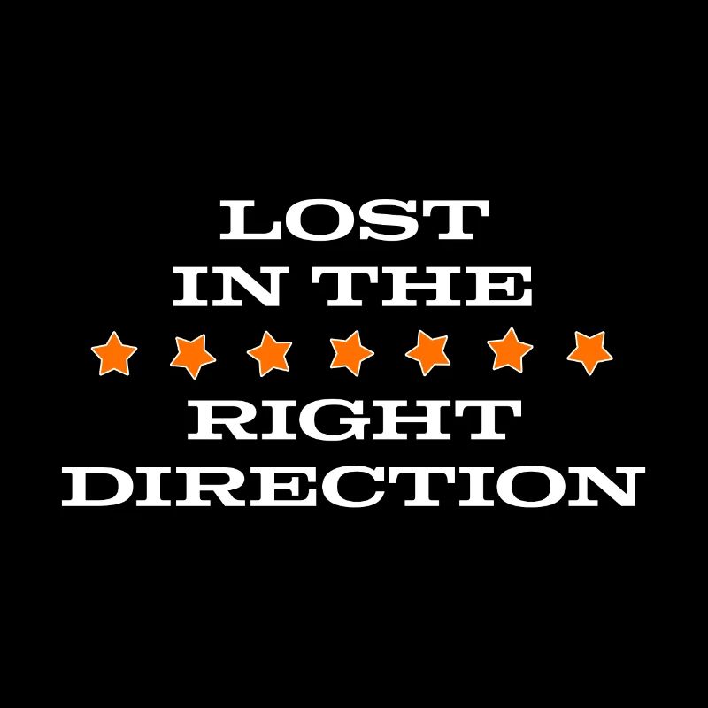 Perdu dans la bonne direction