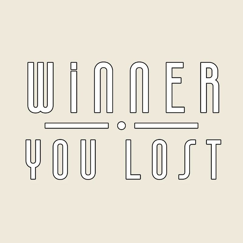 Gagnant que vous avez perdu