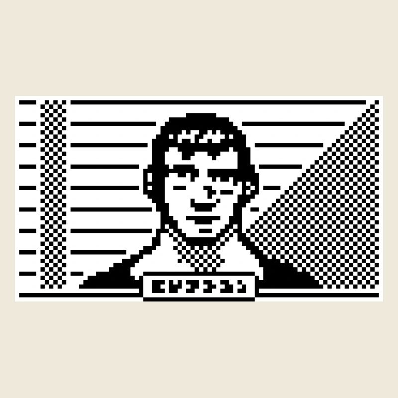 8bit portrait