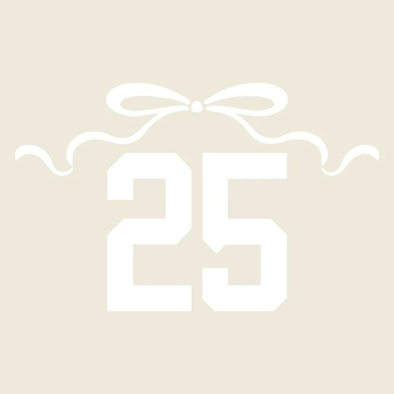 Number 25 Knot - 25th Anniversary