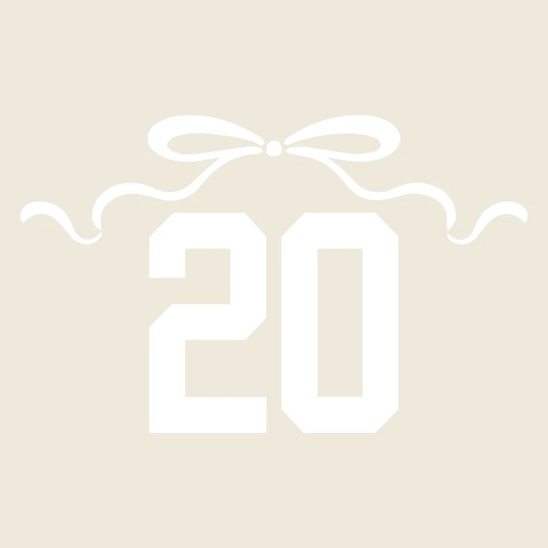 Number 20 Knot - 20th Anniversary