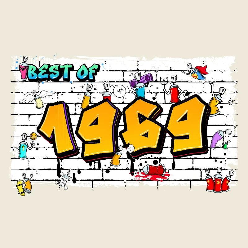 Retro vibes 1969 Graffiti – 56 ans d’audace