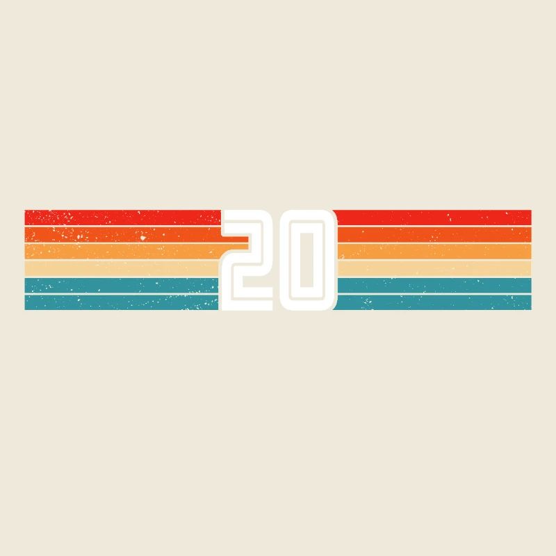 20 ans rétro 20e anniversaire