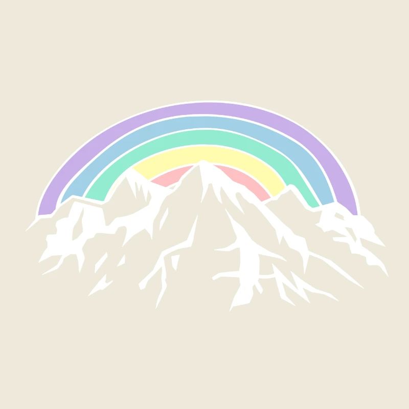Rainbows and mountains