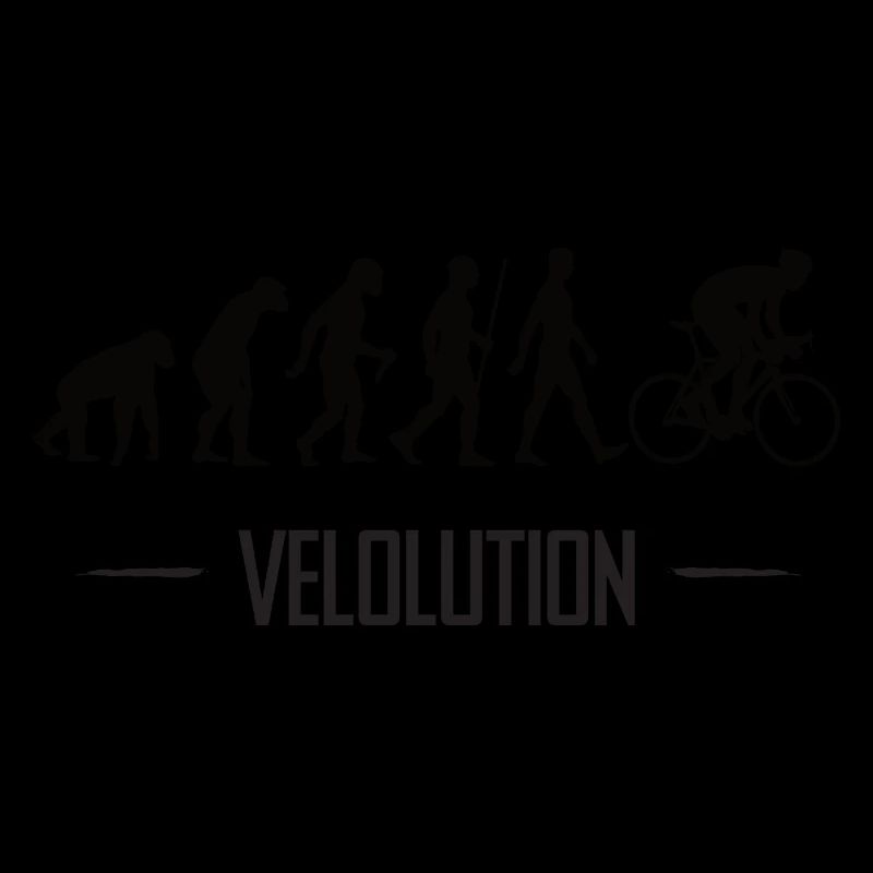 Velolution cyclist evolution bike