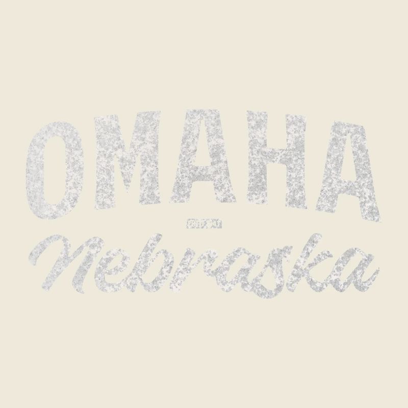 Omaha Nebraska Vintage Script Tee