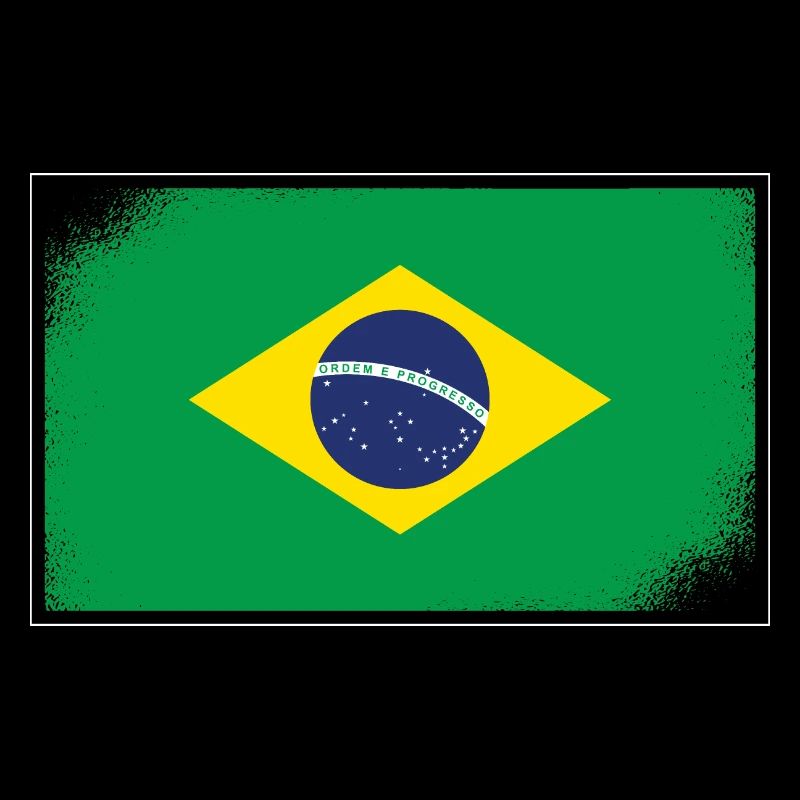 Drapeau du Brésil Drapeau de l’Amérique du Sud