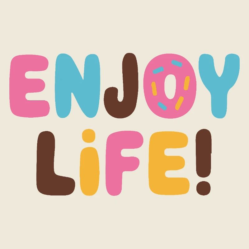 GENIESSEN SIE DAS LEBEN MIT DONUTS