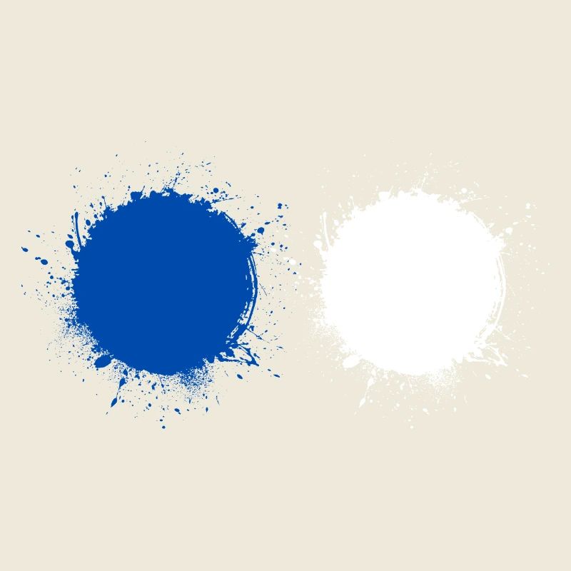 Blue White