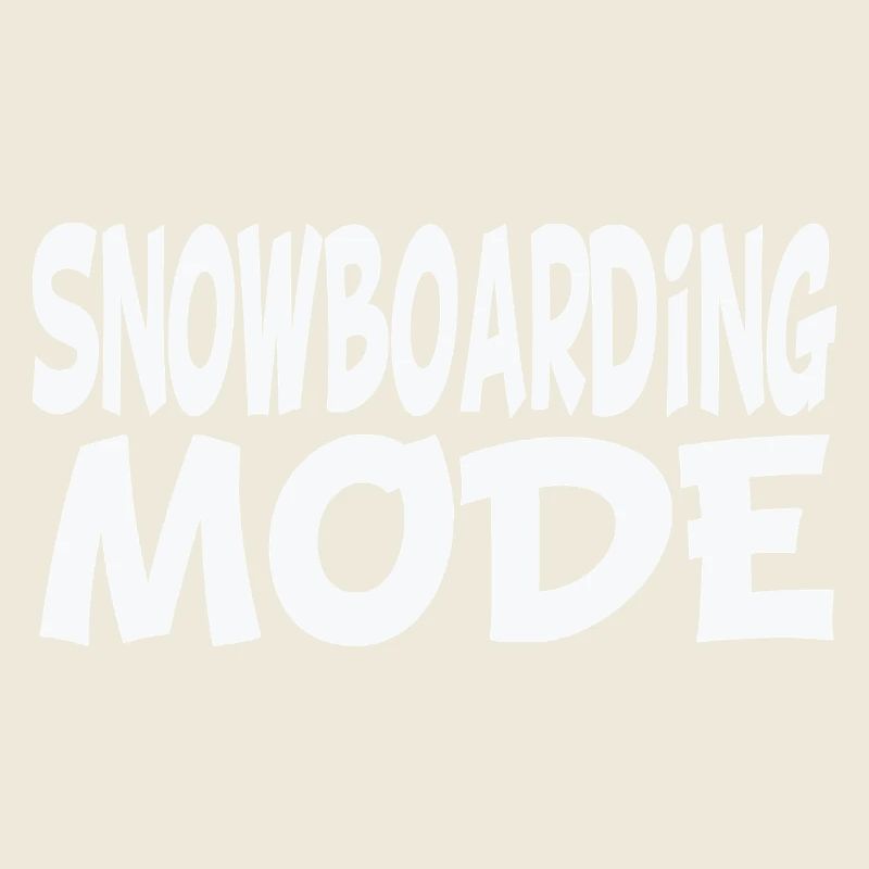Snowboarding mode