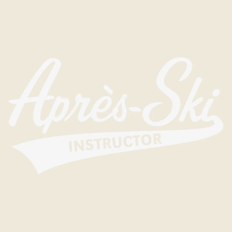 Après-Ski – Moniteur (lettrage, après-ski / W)